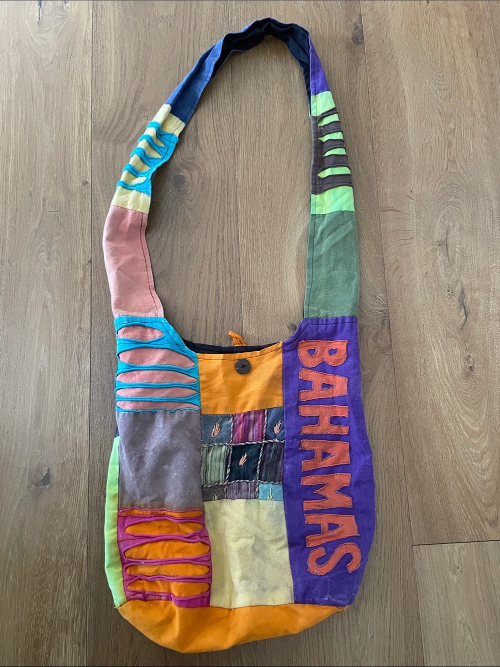BOHO Colorful COOL slouchy Patchwork lightweight Bag